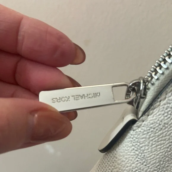 Michael Kors Cream Logo Mini Backpack - Picture 9 of 13